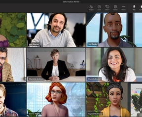 Mesh for Microsoft Teams avatars