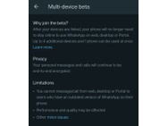 WhatsApp Multi-Device-bèta