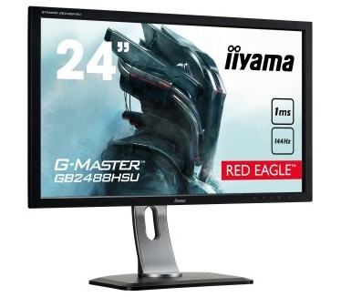 Iiyama G-Master GB2488HSU-B3 Zilver, Zwart