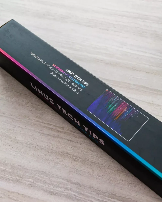 LTT Northern Lights Desk Pad 1000x600 Kenmerken Tweakers