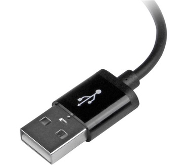 Startech.com 30cm korte zwarte Apple 8-pins Lightning connector naar USB-kabel voor iPhone / iPod / iPad