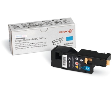 Xerox Cyan Toner Cartridge, Phaser 6000/6010,