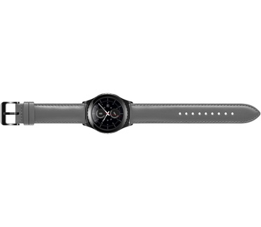 Samsung Gear S2 Classic Leather Strap Armband Grijs(Gear S2 Classic)