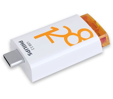 Philips Click 128GB Grijs