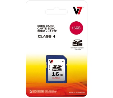 V7 SDHC Class 4 16GB