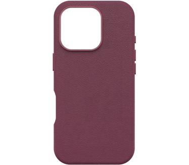 Otterbox Symmetry Series Cactus Leather voor MagSafe voor iPhone 16 Pro, Maroon Bells
