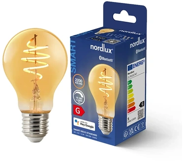 Nordlux 2170102747 Gloeilamp-lamp Energielabel G (A - G) E27 Peer Besturing via App, Dimbaar 1 stuk(s)