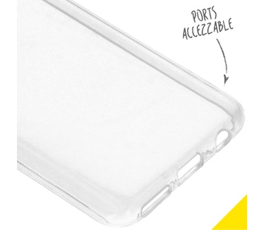 Accezz Clear Backcover Samsung Galaxy A40 - Transparant