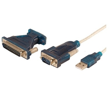 LogiLink Adapter USB 2.0 to serial 9+25 pin