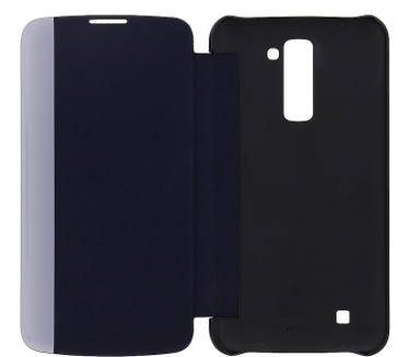 LG Origineel Quick View Book Cover CFV-150 voor K10 - Zwart