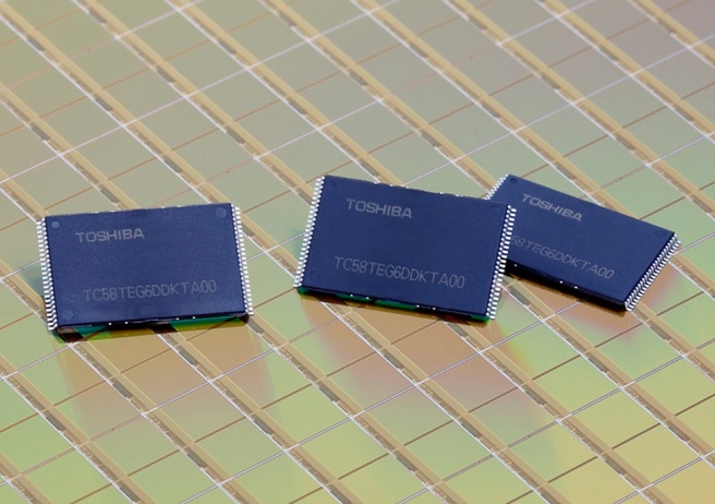 Toshiba 2e generatie nand flash