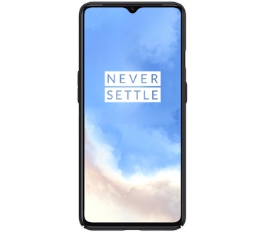 Nillkin Frosted Shield Hard Case voor OnePlus 7T - Zwart  Zwart