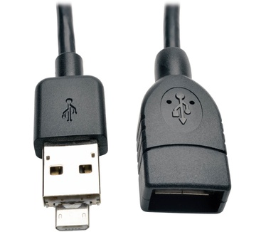 Tripp-Lite U052-06N-OTG-AM Zwart