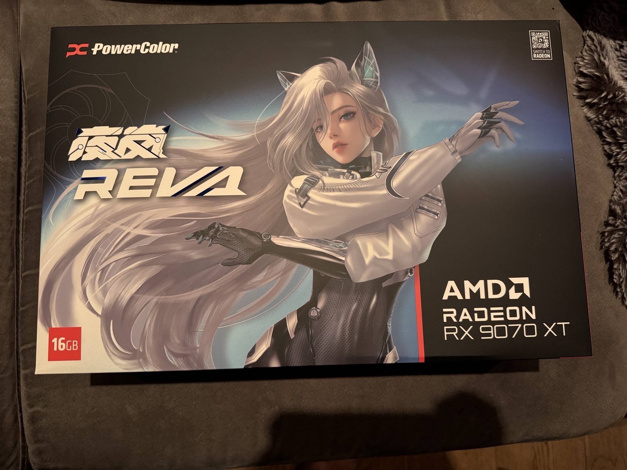 PowerColor Hellhound Reva AMD Radeon RX 9070 XT 16GB GDDR6 - Noevoets ...