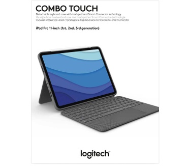 Logitech Combo Touch for iPad Pro 11-inch (1st, 2nd, and 3rd generation)