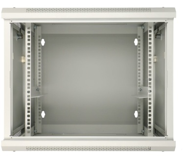 Extralink 9U 600X600 AZH WALL-MOUNTED RACKMOUNT CABINET SWING TYPE GRAY