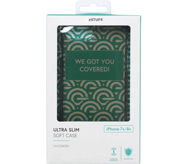 eStuff ES671081 (Iphone 7+/8+) Zwart