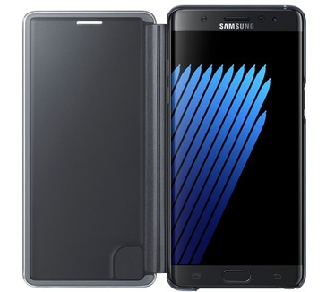 Samsung Galaxy Note 7 Clear View Cover Zwart