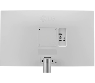 LG 27UP600-W Zilver, Zwart