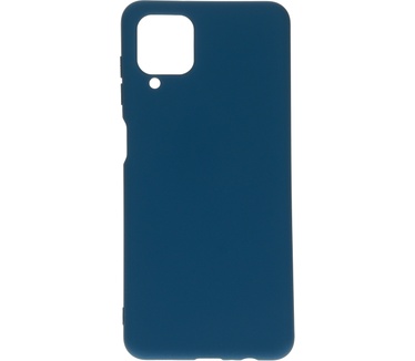 Mobiparts Silicone Cover Samsung Galaxy A12 (2021) Blueberry Blue
