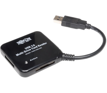 Tripp-Lite USB 3.0 SuperSpeed Multi Drive Smart Card Flash Memory Media Reader/Writer