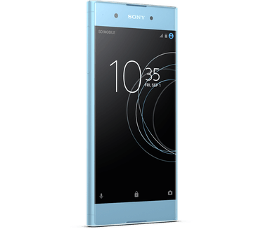 Sony Xperia XA1 Plus Blauw Zwart