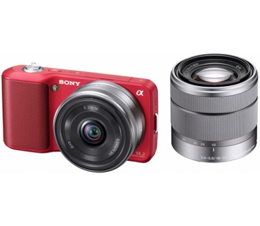 Sony Alpha NEX-3D + 16mm f/2.8 Pancake Lens + 18-55mm f/3.5-5.6
