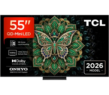 TCL TCL QD-Mini LED 55MQLED75L Zwart