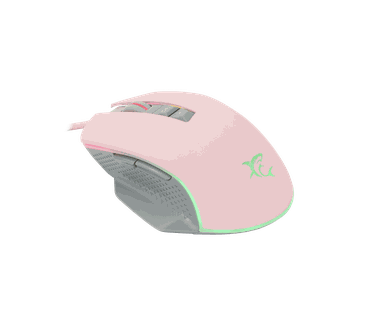 White Shark GARETH Pink Computermuis - Grijs,Roze