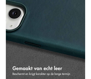 Accezz Vintage Leather Magsafe Backcover