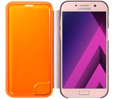 Samsung Galaxy A5 (2017) Neon Flip Cover (Galaxy A5 2017) Roze
