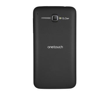 Alcatel ALCATEL ONE TOUCH X'POP ZWART Wit, Zwart