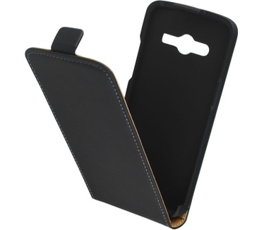 Mobiparts Premium Flip Case Samsung Galaxy Core LTE G386F Black