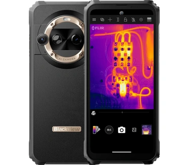 Blackview BL9000 Pro Goud, Zwart