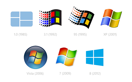 Windows logo&#039;s