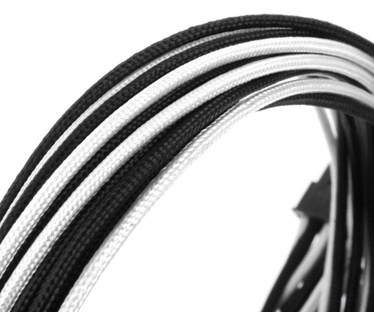 Cablemod B-Series DPP ModFlex (Zwart/Wit) Wit, Zwart