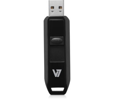 V7 Slider USB 2.0 4GB Zwart