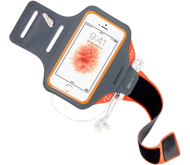 Mobiparts Comfort Fit Sport Armband Apple iPhone 5, iPhone 5S, iPhone SE Neon Orange