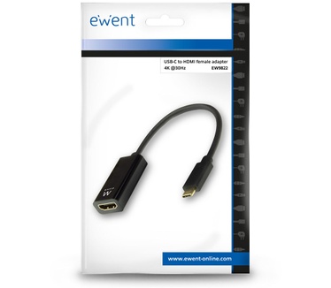 Ewent EW9822 USB Type-C naar HDMI converter Wit