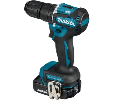 Makita DHP487RAJ (2x 2.0Ah accu's + oplader in MAKPAC)
