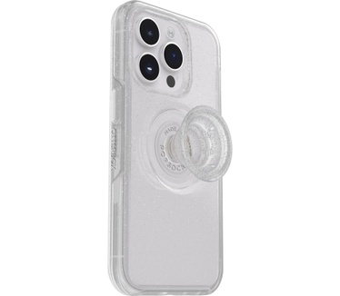 Otterbox OtterBox Otter+Pop-hoesje voor iPhone 14 Pro Max, schokbestendig, valbestendig, beschermhoes met PopGrip, 3x getest volgens militaire standaard, Stardust