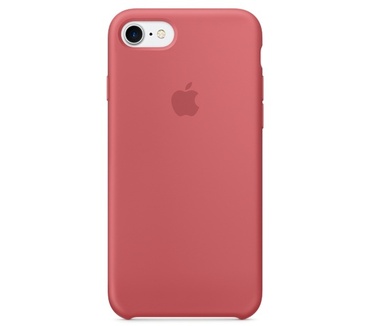 Apple Siliconenhoesje voor iPhone 7 - Cameliarood