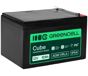 Green Cell AGM12V12AH-H