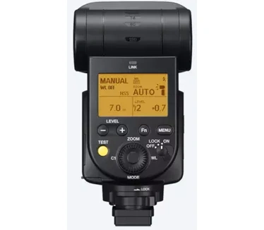 Sony HVL-F60RM2 | Externe flitser met draadloze draadloze bediening (GN60-vermogen. Meervoudige flits, high-speed flits, 10 BPS, Quick Shift Bounce), zwart, HVLF60RM2.CE7