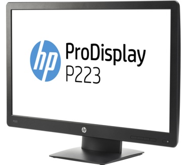 HP ProDisplay P223 (X7R61AA) Zwart