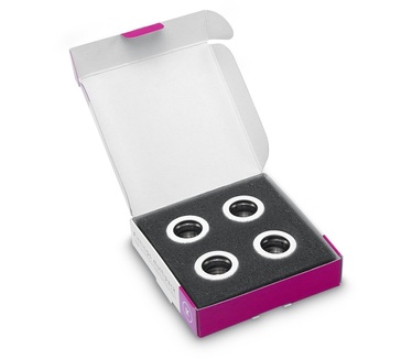EK Water Blocks EK-HDC Fitting 16mm - White (4-pack)