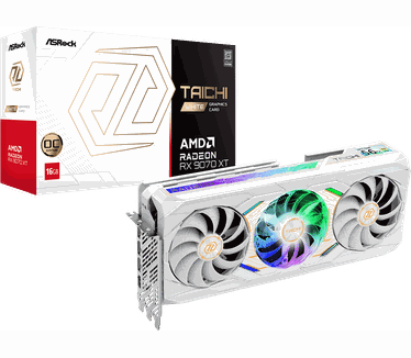 ASRock AMD Radeon RX 9070 XT Taichi White 16GB OC