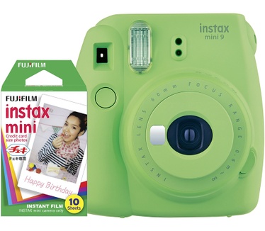 Fujifilm Instax Mini 9 + 10 shots Groen