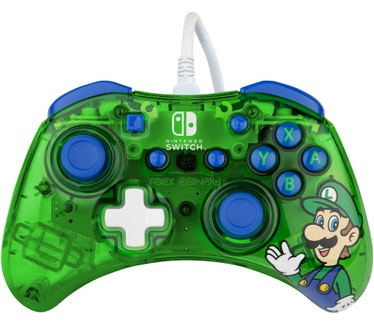 PDP Rock Candy: Luigi Lime Blauw, Groen, Transparant