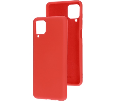 Mobiparts Silicone Cover Samsung Galaxy A12 (2021) Scarlet Red